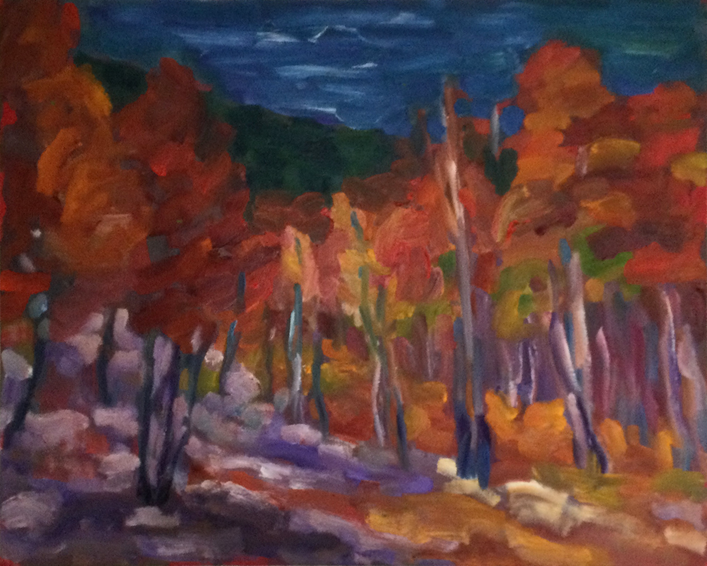 Fall (20x16, Oil, $200)